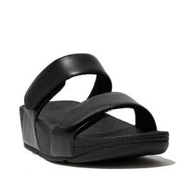 Overview image: FitFlop Lulu adjustable leather slide